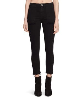 Women's Black rag & bone High-Rise Skinny Jeans 1