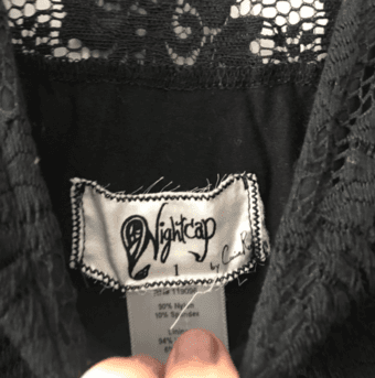 Nightcap lace V neck dress 3