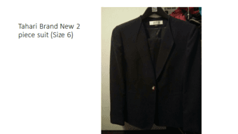 Women's formal Suit - Size 6 1