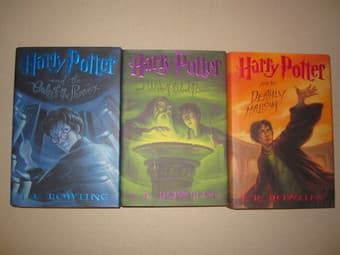 Harry Potter books (hardcover) first edition 1