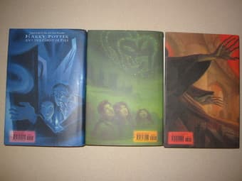 Harry Potter books (hardcover) first edition 2