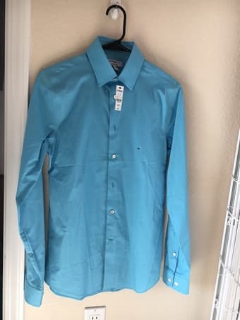 men's EXPRESS dress shirt - XS (extra slim) 2