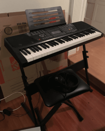 RockJam 61-Key Electronic Keyboard 1