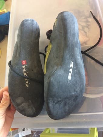 Climbing shoes 5.10 brand, barely used 1