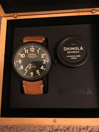 Shinola THE RUNWELL 47MM Watch 1
