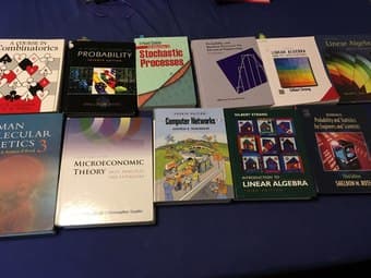 Books for sale, Linear algebra, probability, economics 1