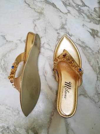 Womens 1970's&80's Shoes, Size 7.5 3