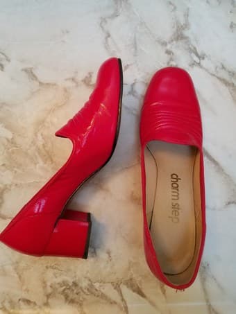 Womens 1970's&80's Shoes, Size 7.5 4