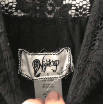 Nightcap lace V neck dress 3