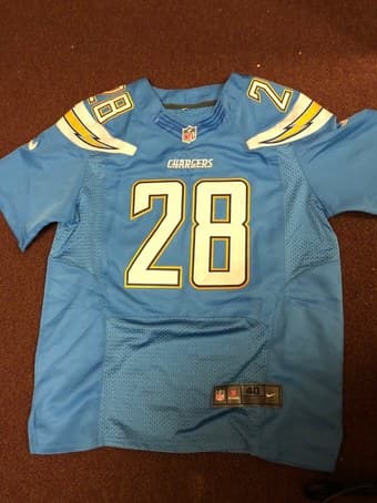 Melvin Gordon Nike Elite Jersey Size 40 1
