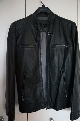 Calvin Klein faux leather jacket 2