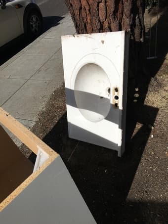 Free vanity and top 30” very new 2