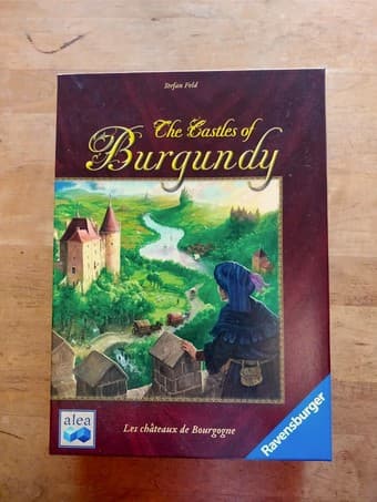 The Castles of Burgundy ($15) and Small World ($25) 1