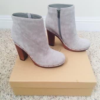 Brand new suede JOIE booties size 7 2