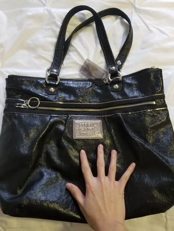 Coach bag and ceramic heater 1