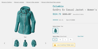 NEW women rain jacket 1