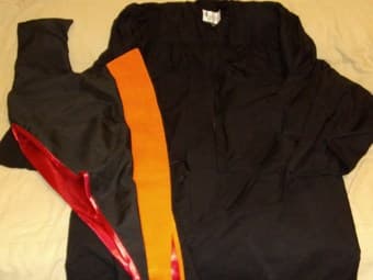 Graduation gown + cap for rent (Masters school of engineering) 1