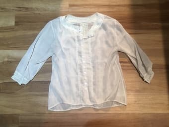 White lacey blouse 1