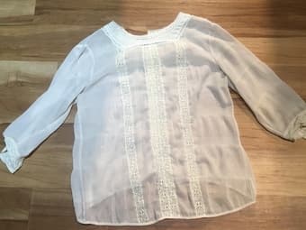 White lacey blouse 2