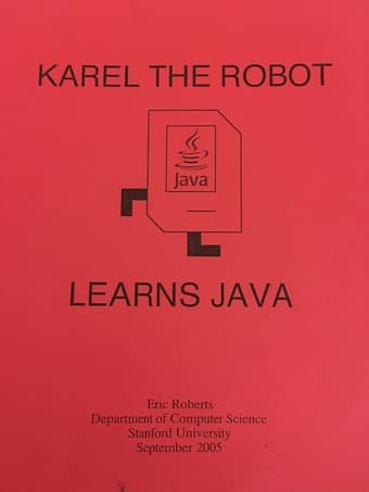 CS 106A - Karel The Robot Learns Java 1