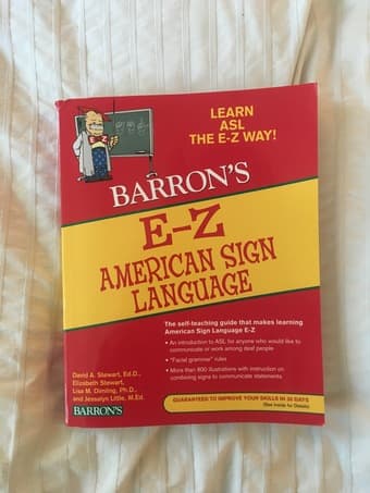 Barron's E-Z ASL AND Anatomy & Physiology 2