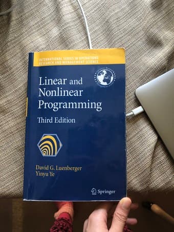 [textbook] Linear and Nonlinear Programming 1