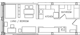 Munger Studio (best housing on campus) 6/6 - 7/5 4