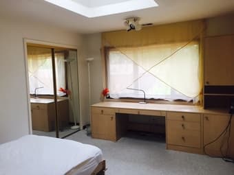 Large room in 2BR/ 2BA house near Stanford and Google (Los Altos) 3