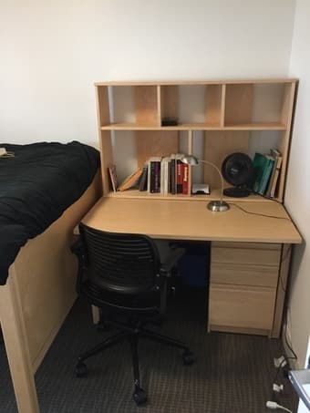 Fully furnished summer sublet on campus (Rains) 1