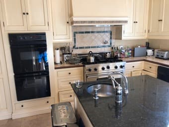 Large room w/ Fireplace and Pool in Atherton 4