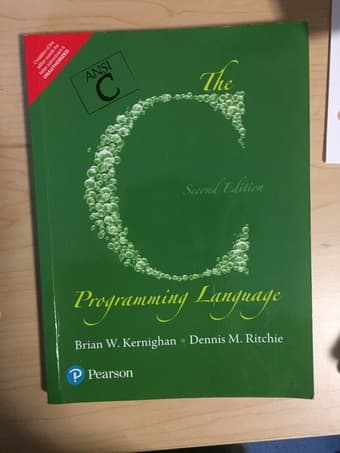 CS107: C Programming Language, 2nd Ed, Brian W. Kernighan and Ritchie 1