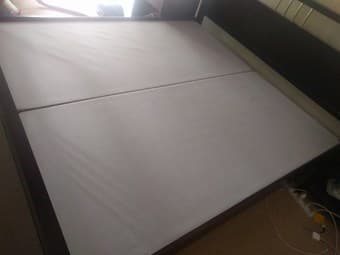 Wood King size Bed 2