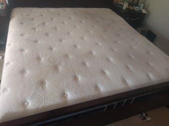Wood King size Bed 3