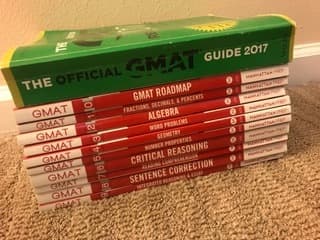 GMAT Books 2017 Official Guide and Complete Manhattan Prep Books 6th 1