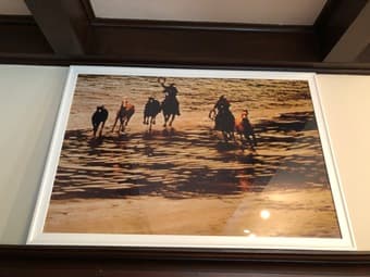 Framed photograph cowboy prints 1