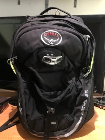 Osprey Packs Radial 26 Daypack, Black, Medium/Large 1