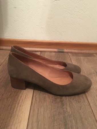 Madewell Brown Ella Pumps - like new 2