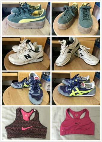 Women's Shoes and Sports Bra 1