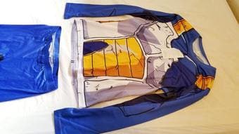 VEGETA DRAGONBALL Z DBZ costume medium adult size brand new 1