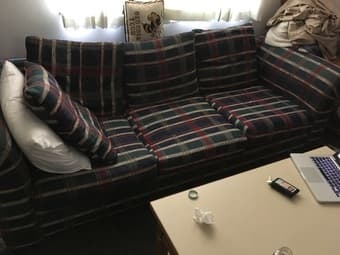 Free couch and changing table 1