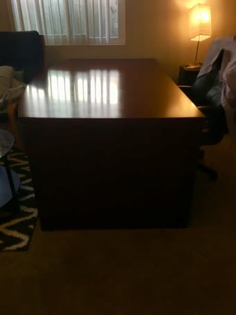 Beautiful MAHOGANY Desk FREE 2