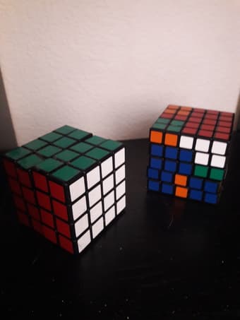 Rubik's cubes 4x4 and 5x5 1