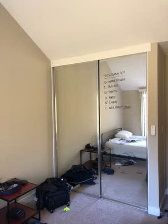 Room for Rent in 3BR Mountain View Apartment August 1st - 31st 2