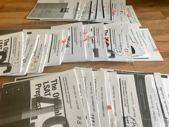 Forty-two Official LSAT PrepTests from Oct '92 - June '11 (new & used) 1