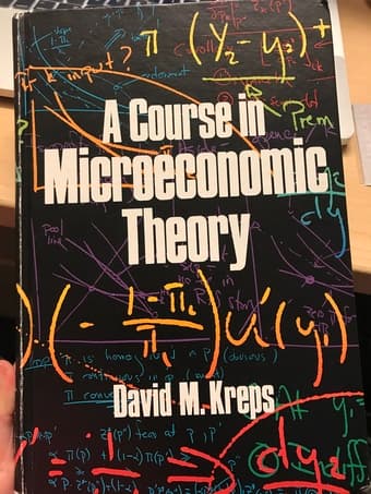 A course in Microeconomic Theory by David Kreps 1