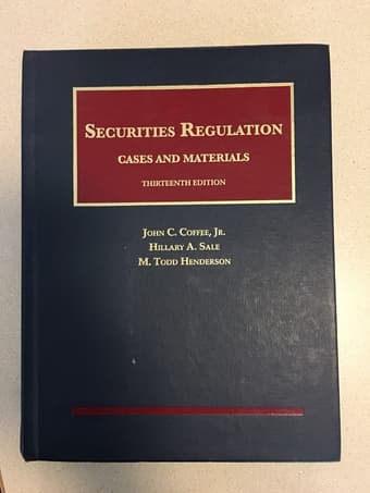 Securities Regulations 1