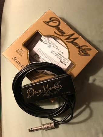 Acoustic guitar pickup - Dean Marley - Brand New 1