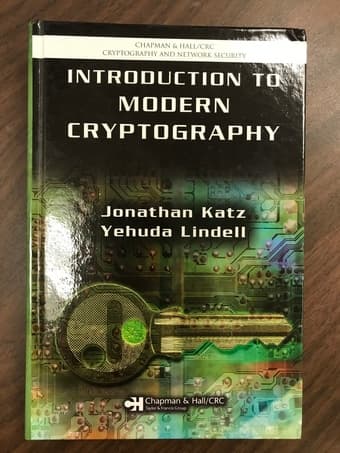 Introduction to Modern Cryptography, 1st edition 1