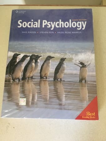 Social Psychology 1