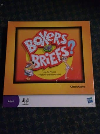 Board Game - boxers or briefs? - $3 1